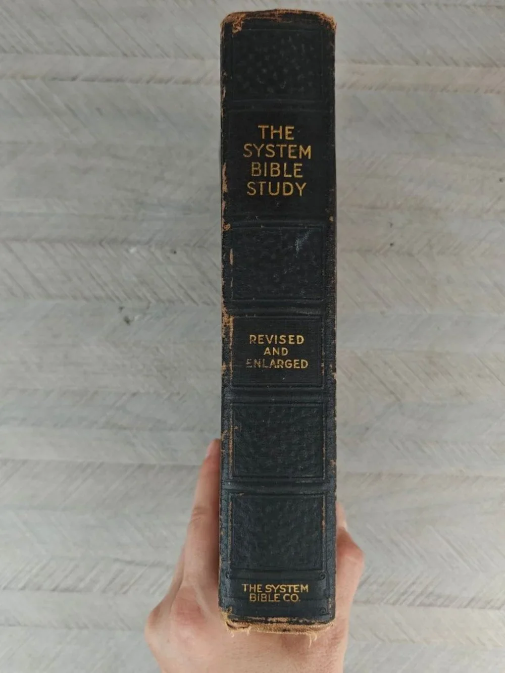 The System Bible Study Revised & Enlarged 1938 Hardcover Religious Reference